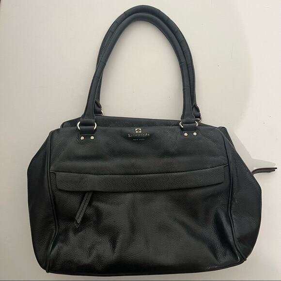 kate spade Handbags - Kate Spade Shelby Grant Park Pebbled Leather Satchel